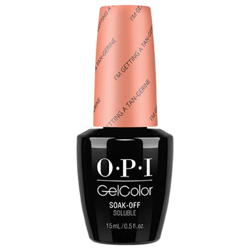 nail polish bed weed-Gel Color - R68 I'm Getting A Tan-Gerish