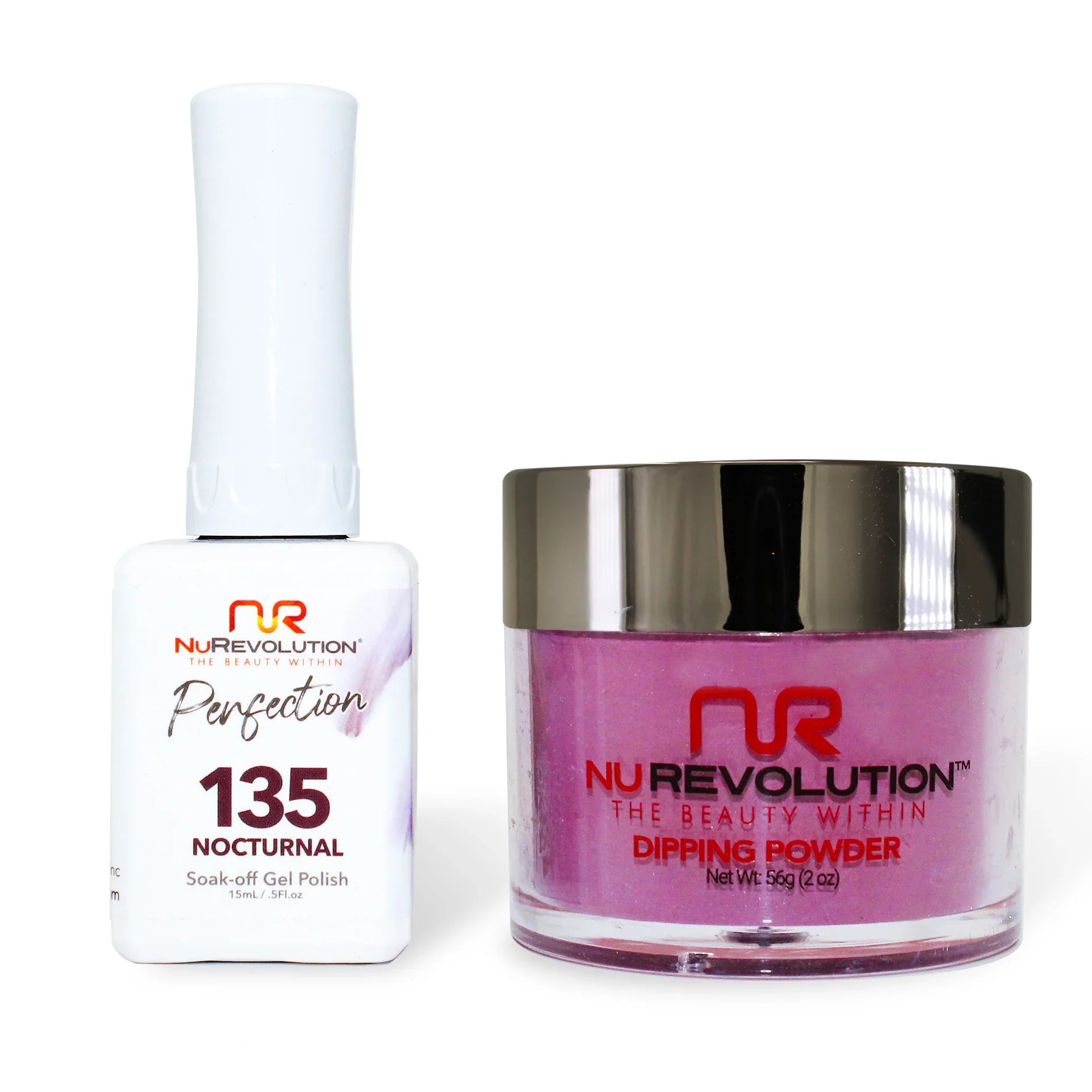 nail polish tint light-NuRevolution Perfection 135 Nocturnal