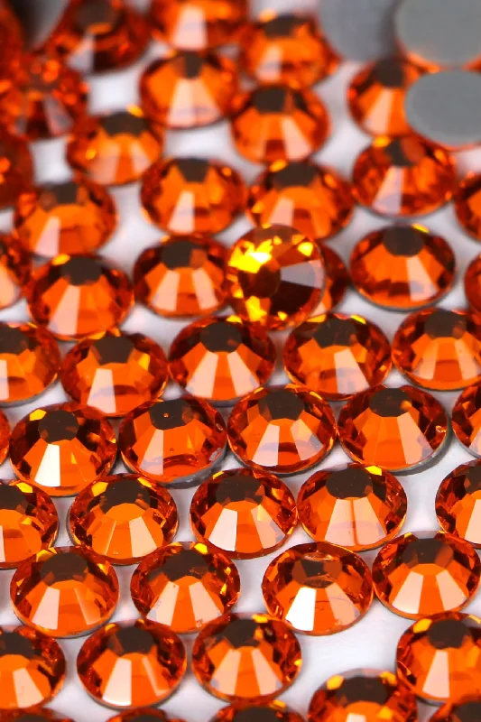 Nail rhinestone bay sparkle-Light Orange Rhinestones 16SS