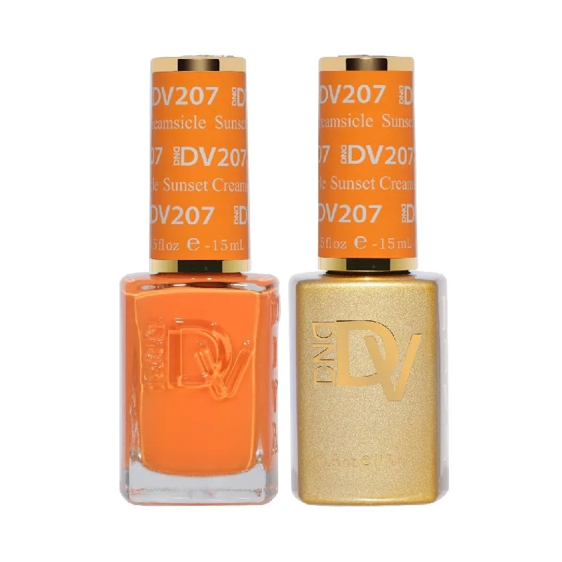 nail polish reflection blur-Duo Gel - DV207 Sunset Creamsicle