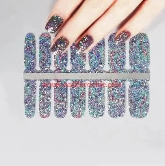 nail repair with fortifier-rich gel-Colors & Sparkles