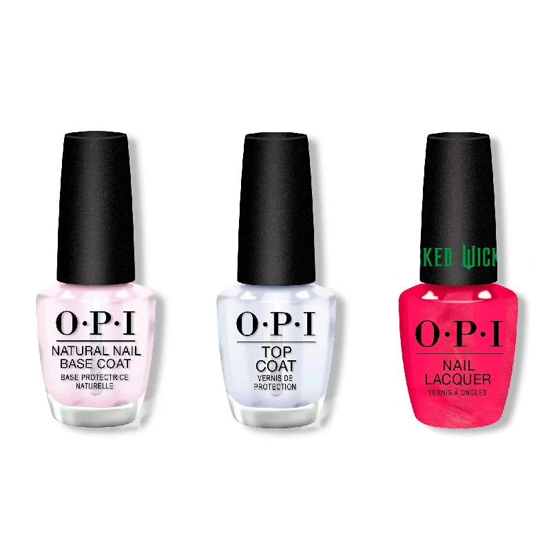 nail polish roller coat-OPI - Nail Lacquer Combo - Base, Top & Glinda the Good!