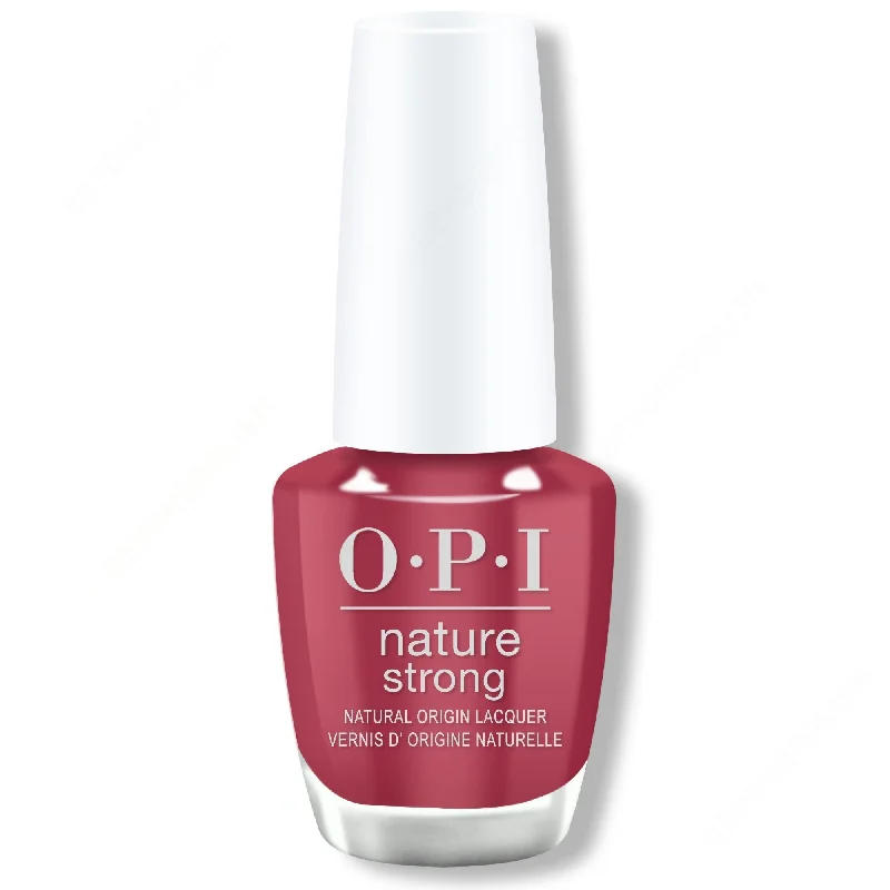 nail polish fen sink-OPI Nature Strong - Give A Garnet   0.5 oz - #NAT014