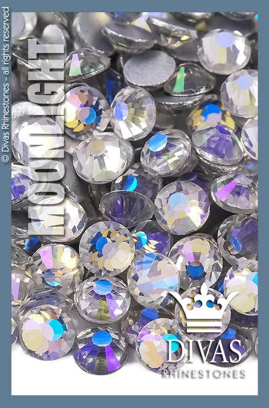 Nail rhinestone launch sets-COATED RHINESTONES - 'Moonlight'