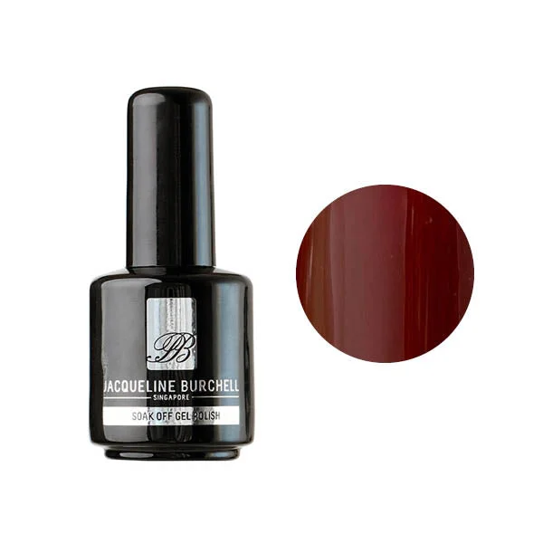 nail polish vineyard tend-Jacqueline Burchell Gel Polish SR277 (15ml) Red Cherry Lady