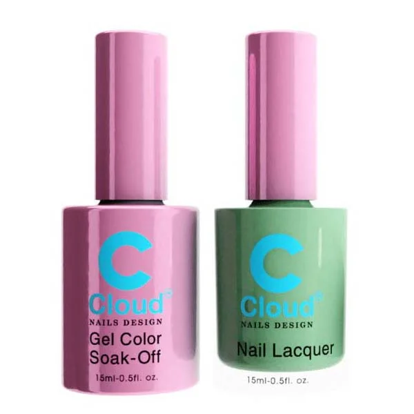 nail polish hammock drift-Cloud #051 by Chisel Gel & Nail Lacquer Duo (15ml)