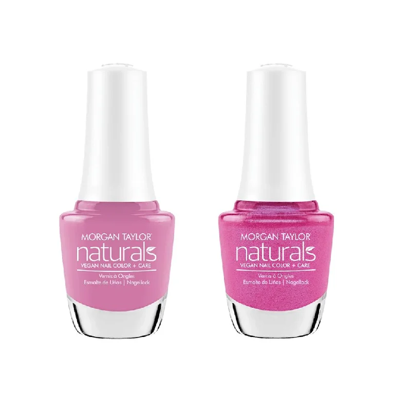 nail polish arch soar-Morgan Taylor - Naturals Combo - Pure Bliss & Permanent Pink