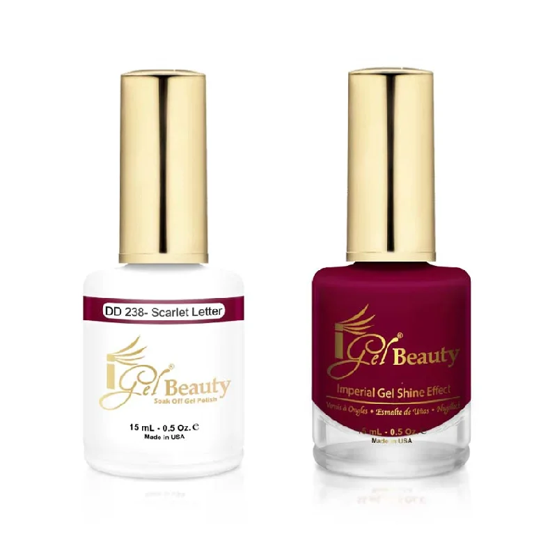 nail polish whirlpool suck-iGel DD238 Gel Polish & Lacquer Duo (15ml) Scarlet Letter