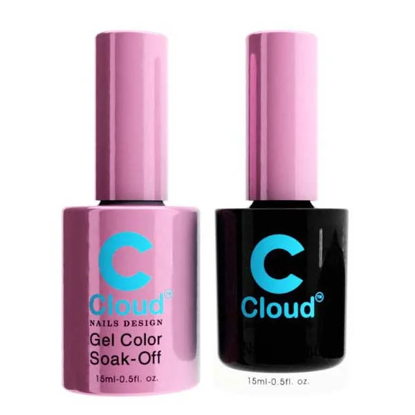 nail polish leaf shimmer-Cloud #040 by Chisel Gel & Nail Lacquer Duo (15ml)