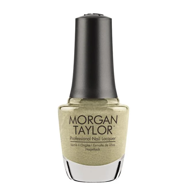 nail polish sand sift-Morgan Taylor - Give Me Gold - #50075