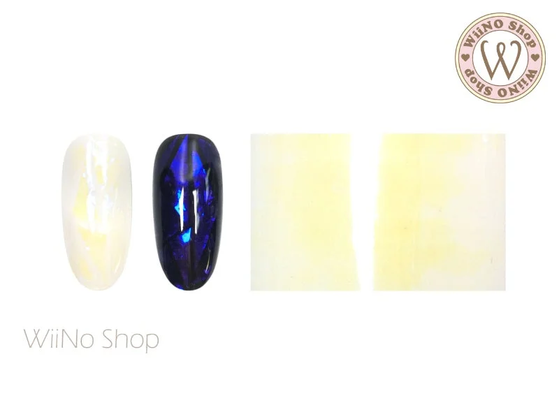 Nail art decoration vibe check-Aurora Rainbow Nail Film (RB04)