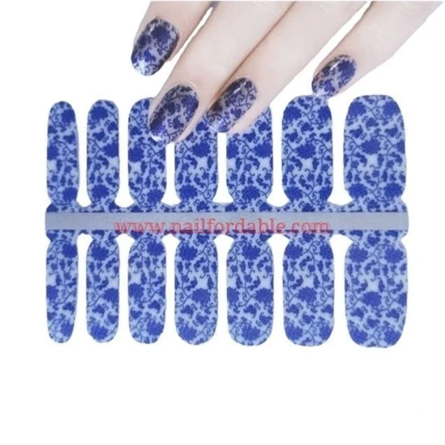 nail repair with expert-choice-care-care-care kit-Blue flowers