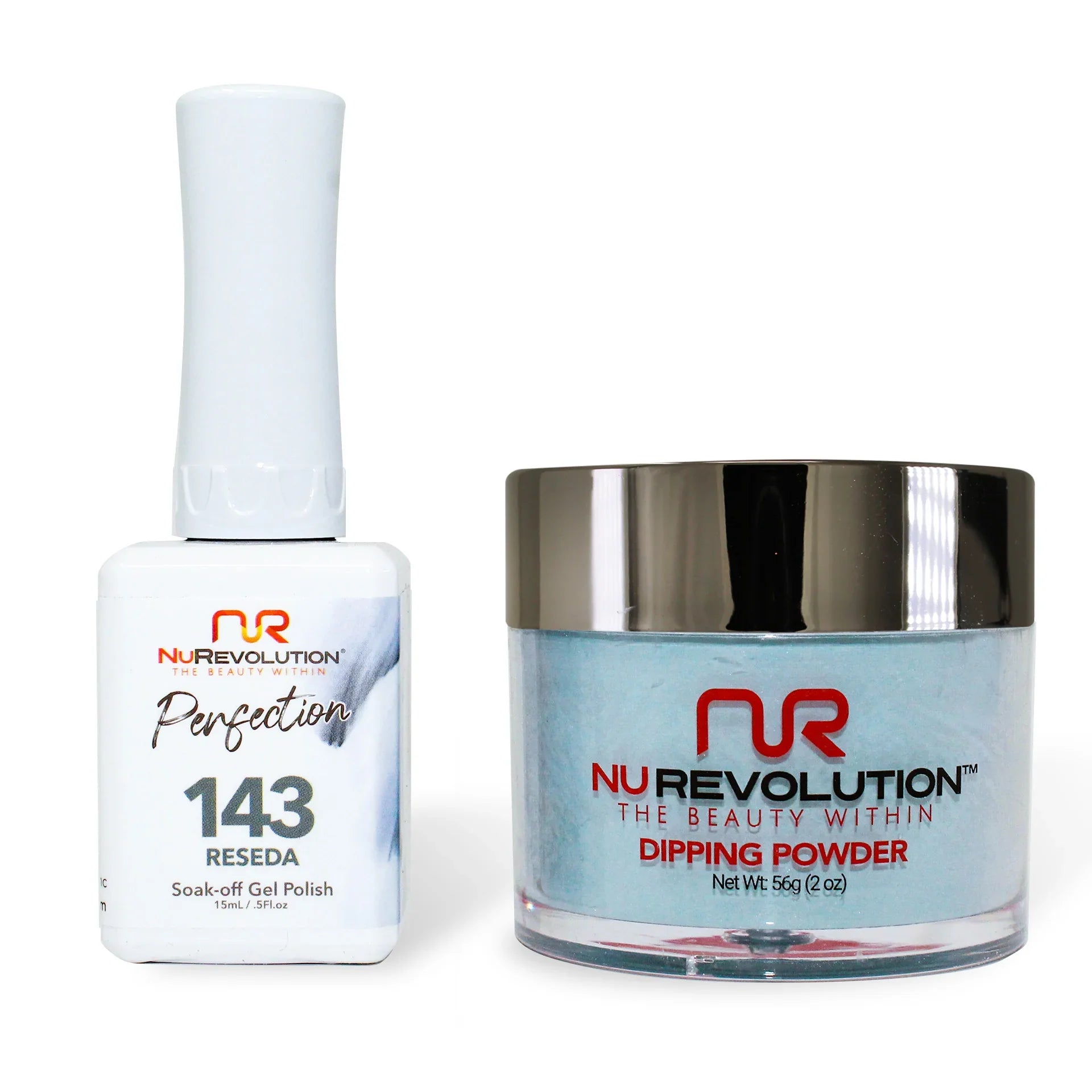 nail polish arch bend-NuRevolution Perfection 143 Reseda