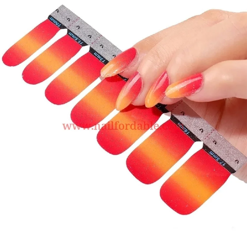 nail repair for nail repair mobile kit-Orange to Yellow