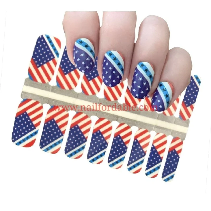 nail repair for nail repair core supplies-American Flag