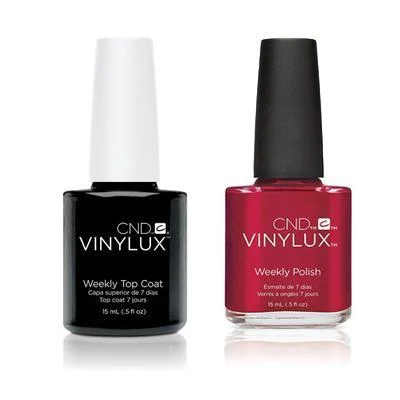 nail polish tone merge-CND - Vinylux Topcoat & Tartan Punk 0.5 oz - #196