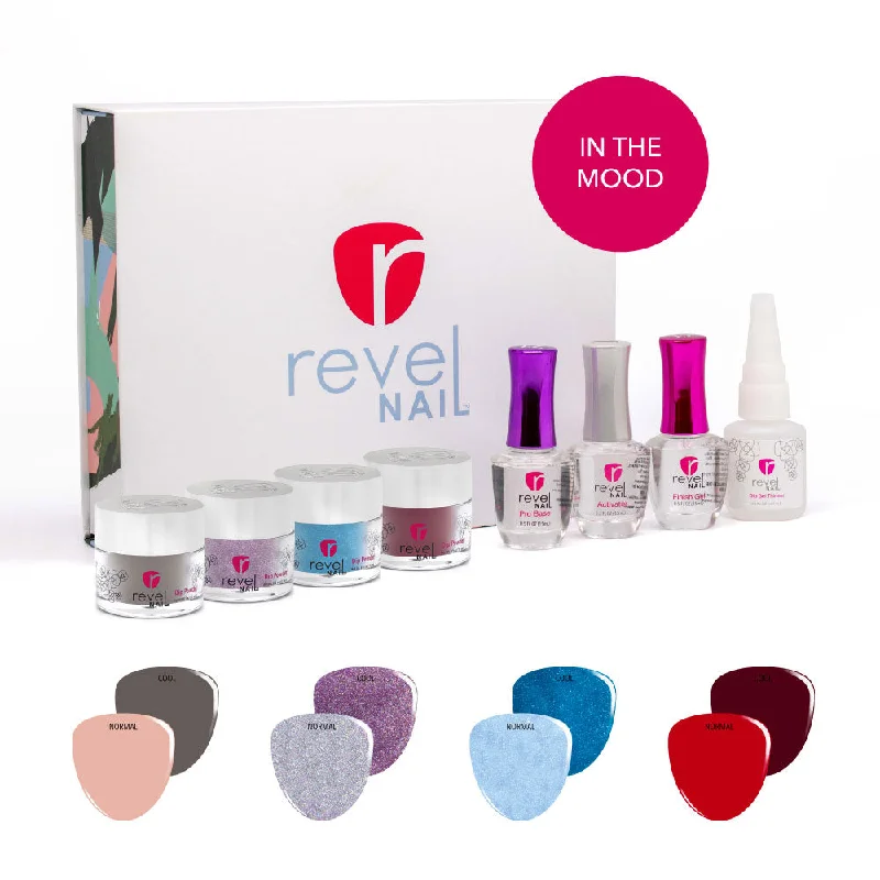 nail repair with glowing polish-In the Mood | Four Color Starter Kit