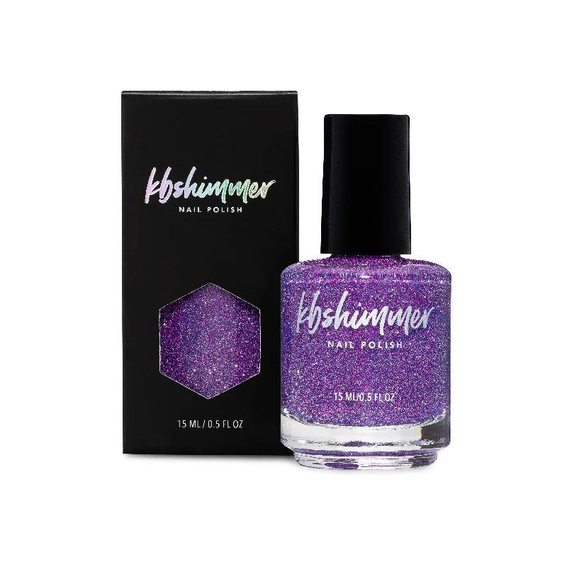 nail polish fen glisten-KBShimmer - Reflective Nail Polish - Ultra-Violet