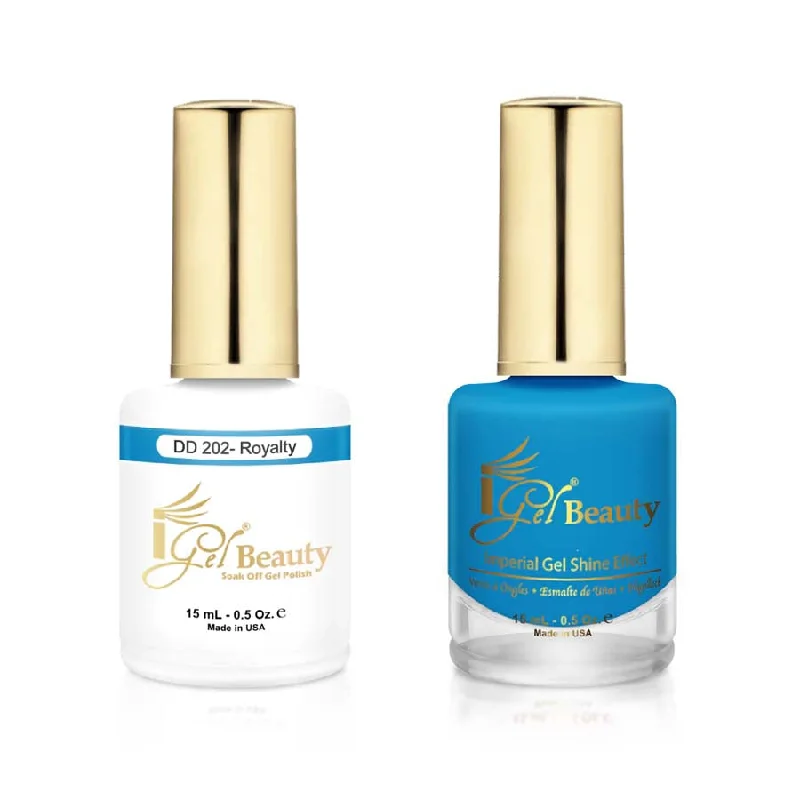 nail polish sandbar shift-iGel DD202 Gel Polish & Lacquer Duo (15ml) Royalty