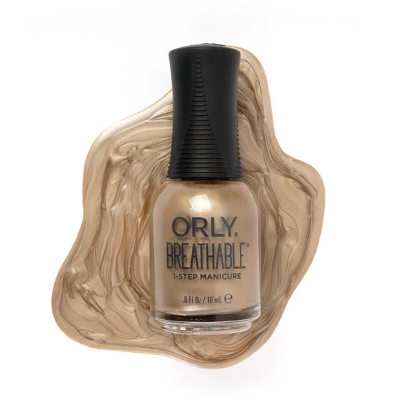 nail polish hay roll-Orly Nail Lacquer Breathable - Good As Gold - #2060056