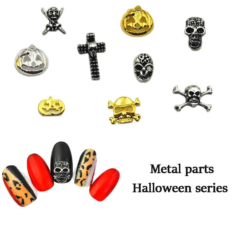 Nail art decoration summon-Halloween 3D Spooktacular nail Decals