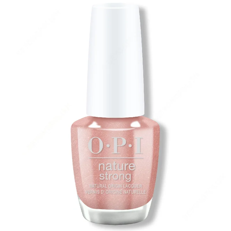 nail polish thump beat-OPI Nature Strong - Intentions Are Rose Gold 0.5 oz - #NAT015