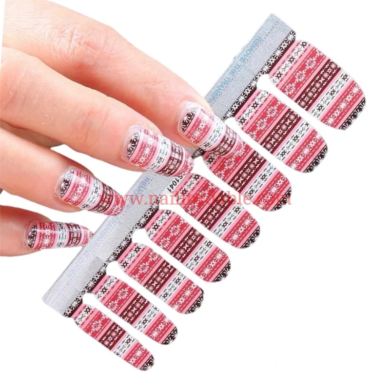 nail repair for nail groove repair-Christmas sweater