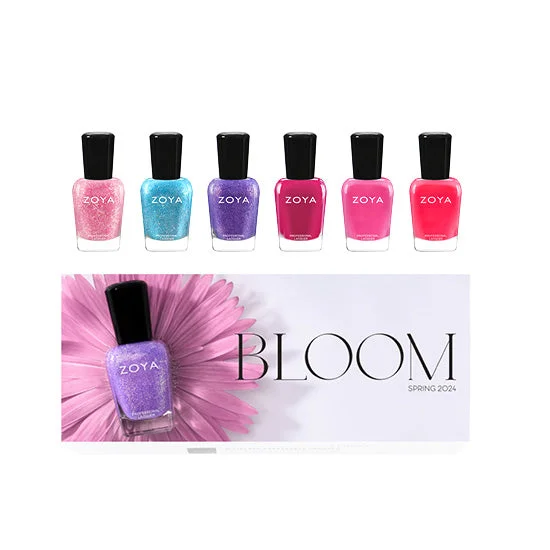 nail polish undertow drag-Zoya - Zoya Blooms Spring 2024 Collection Collection