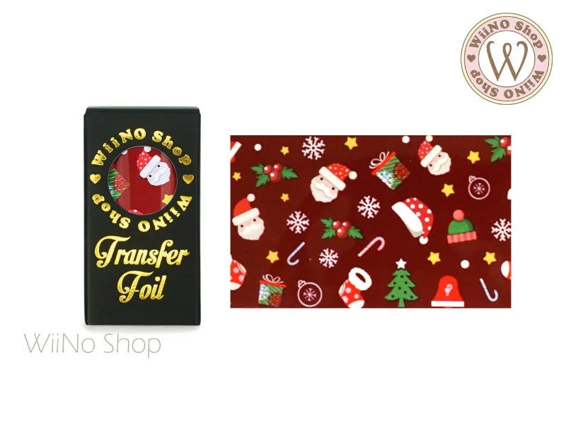 Nail art decoration framework-Christmas Nail Transfer Foil (XS-B-06)