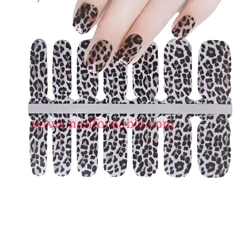 nail repair with online-trend-care-care kit-Leopard Print