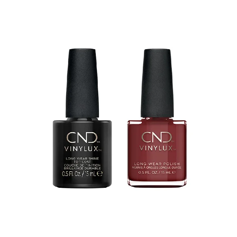 nail polish harvest bloom-CND - Vinylux Topcoat & Oxblood 0.5 oz - #222