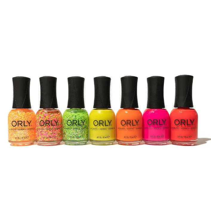 nail polish splash burst-Orly - Nail Lacquer Combo - Live Life In Full Color 2024 Collection