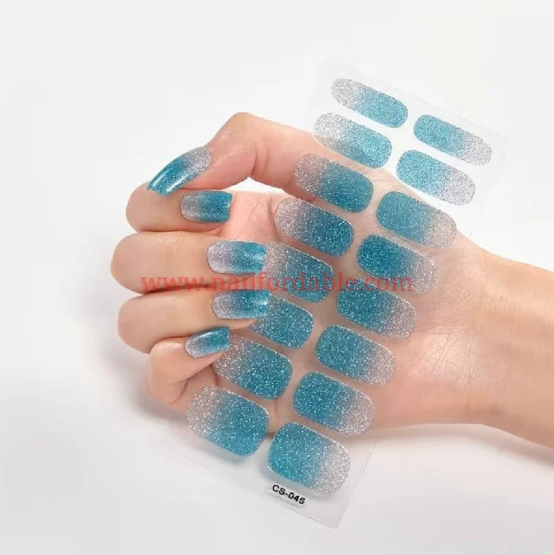 nail repair for nail resilience restoration-Blue sky (gradient)