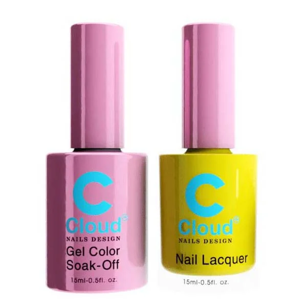 nail polish crackle fire-Cloud #013 by Chisel Gel & Nail Lacquer Duo (15ml)