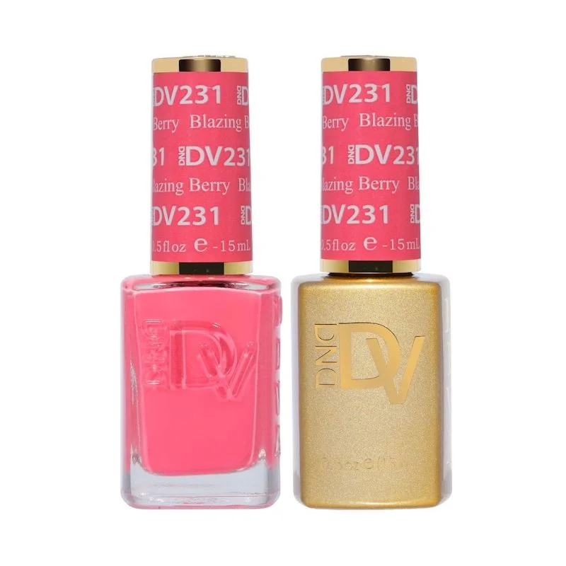 nail polish vault arc-Duo Gel - DV231 Blazing Berry