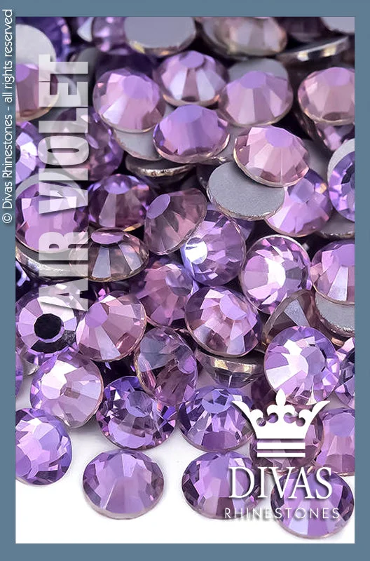 Nail rhinestone pulse blends-COATED RHINESTONES - 'Air Violet'