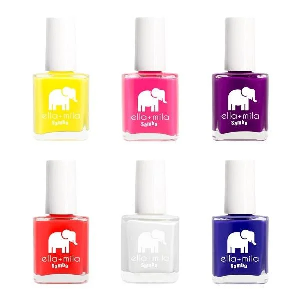 nail polish canvas stroke-ella+mila Samba Collection B