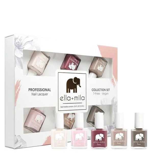 nail polish plot flourish-ella+mila Love Collection (B) (6Pack)