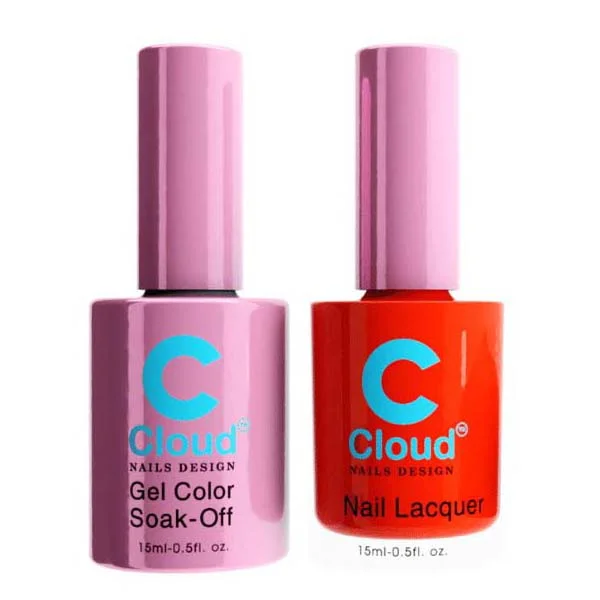 nail polish arbor frame-Cloud #055 by Chisel Gel & Nail Lacquer Duo (15ml)